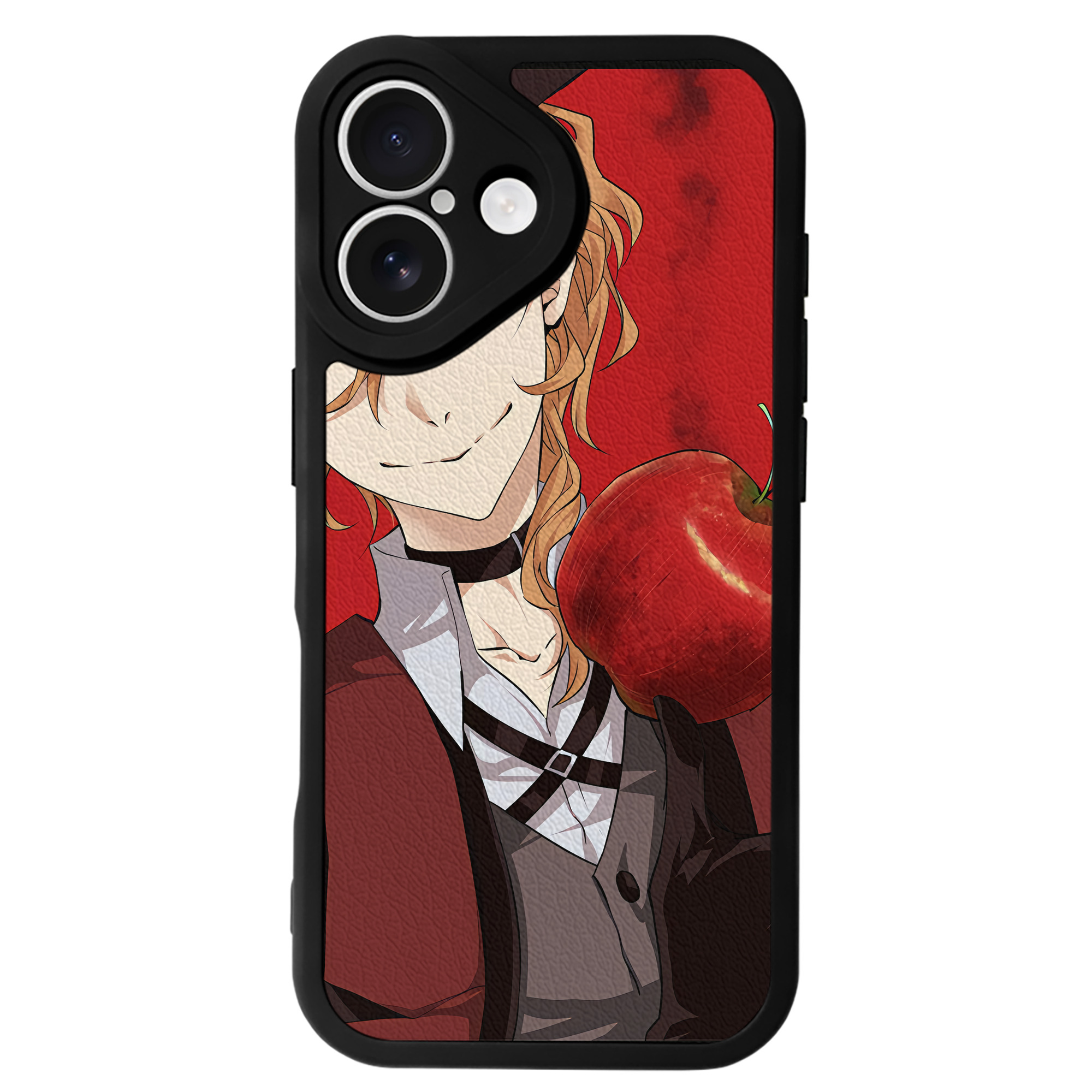 （画像用） 文豪ストレイドッグス Bungo Stray Dogs 【iPhone 16シリーズ対応】シリコンスマホケース（レザー調） 材質：シリコン